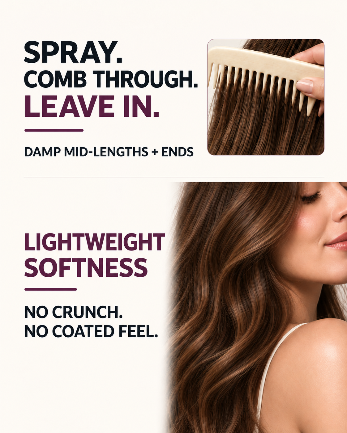 LIGHTWEIGHT SMOOTHING LEAVE-IN MIST